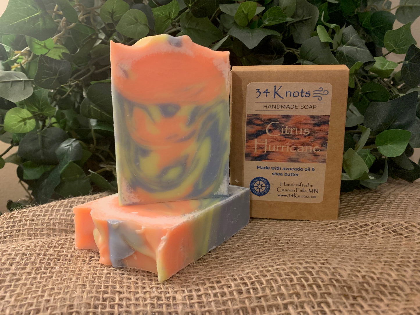 Citrus Hurricane Handmade Soap | 34 Knots