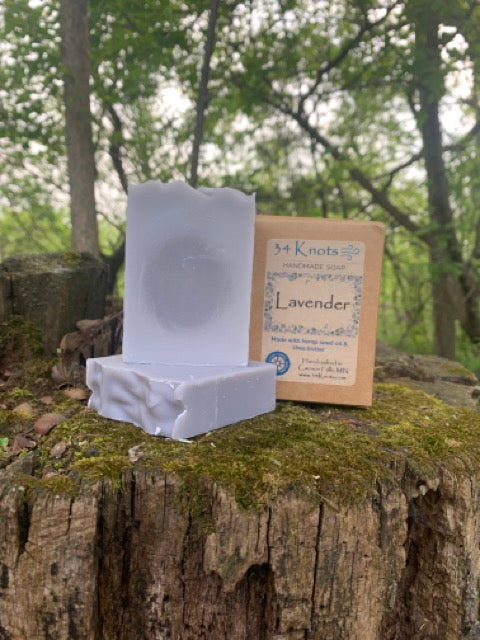 Lavender Handmade Soap | 34 Knots