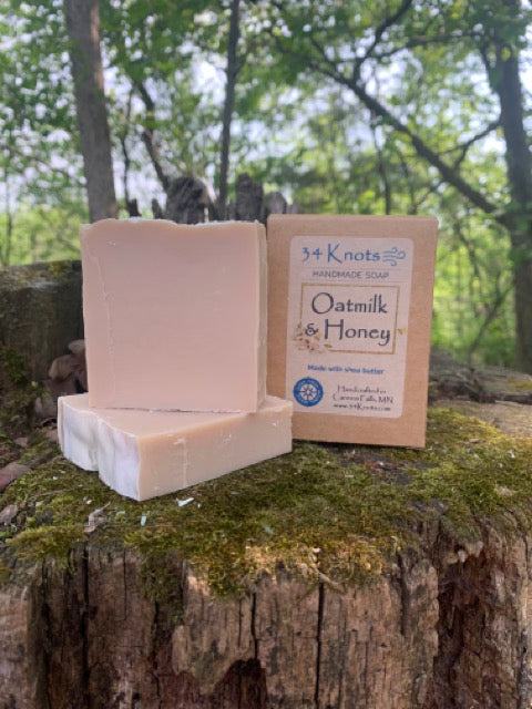 Oatmilk & Honey Handmade Soap | 34 Knots