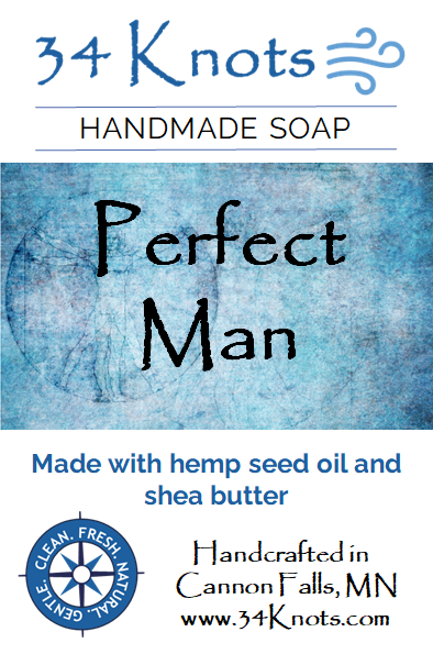 Perfect Man Handmade Soap | 34 Knots